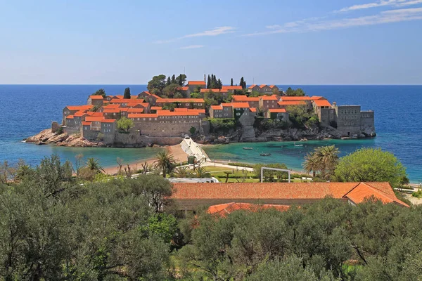 Sveti Stefan Resort — Zdjęcie stockowe