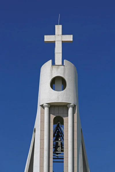 Albanisches Kirchenkreuz — Stockfoto