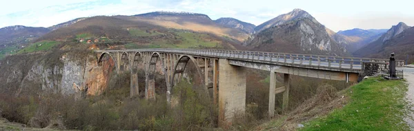 Ponte Djurdjevica Tara — Fotografia de Stock