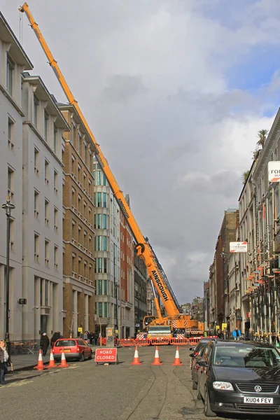 Mobile Crane Londyn — Zdjęcie stockowe