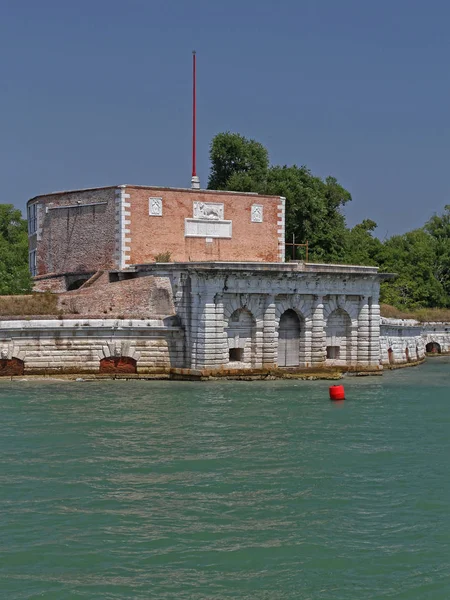 Forte Sant Andrea Benátky — Stock fotografie