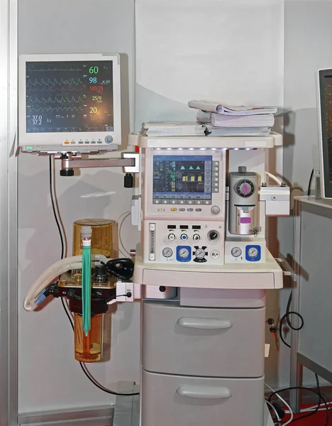Máquina de anestesia — Fotografia de Stock