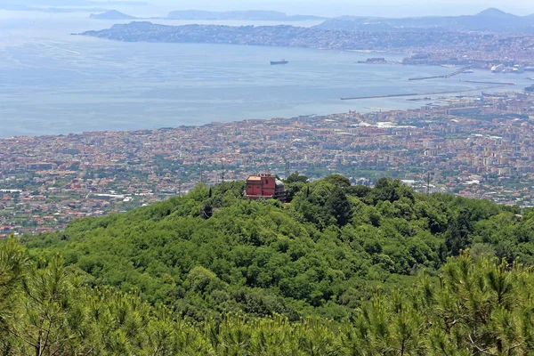 Vesuvius Observatory Naples — Stock Photo, Image