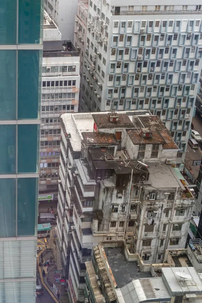 Tsim Sha Tsui Edifícios — Fotografia de Stock