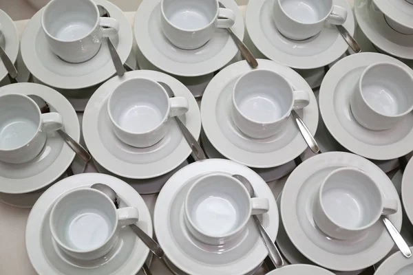 White Cups — Stock Photo, Image