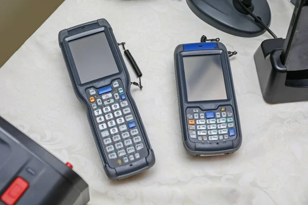 Two Handheld Computers — Stock Photo, Image