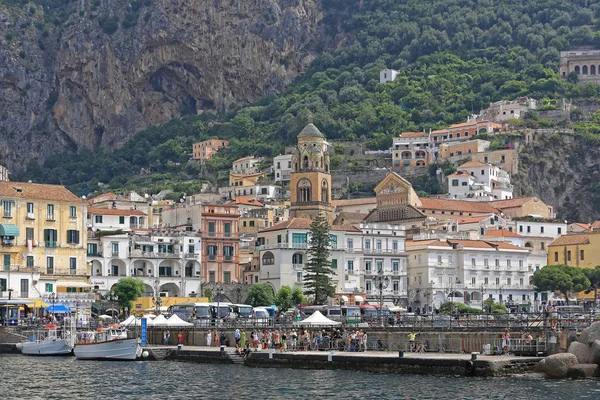 Muelle de Amalfi — Foto de Stock