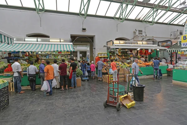 Lebensmittelmarkt in Rom — Stockfoto