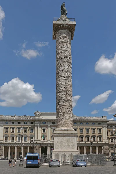 Colonna marcus aurelius roma — Foto Stock