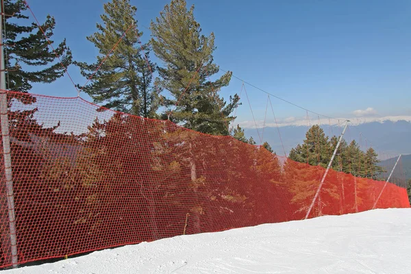 Rede de segurança de esqui — Fotografia de Stock