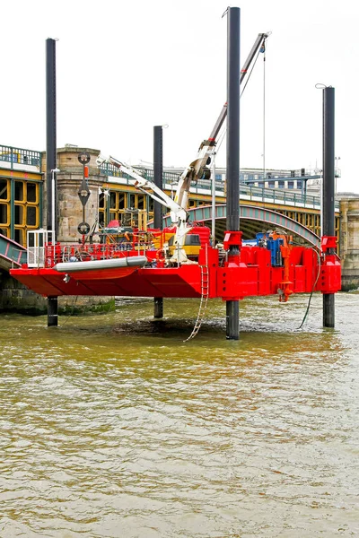 Plataforma Rig River — Fotografia de Stock