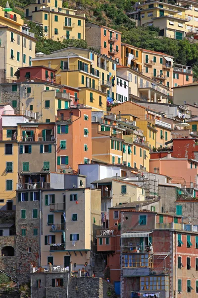 Häuser in Riomaggiore — Stockfoto