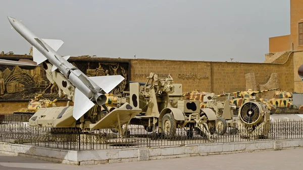 Militär museum Egypten — Stockfoto