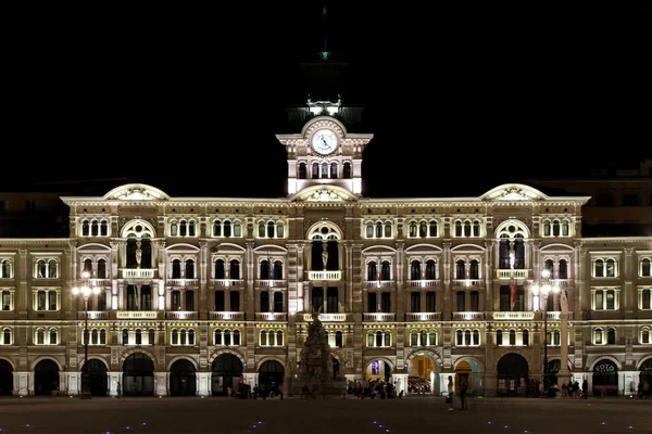 Trieste gecesi — Stok fotoğraf