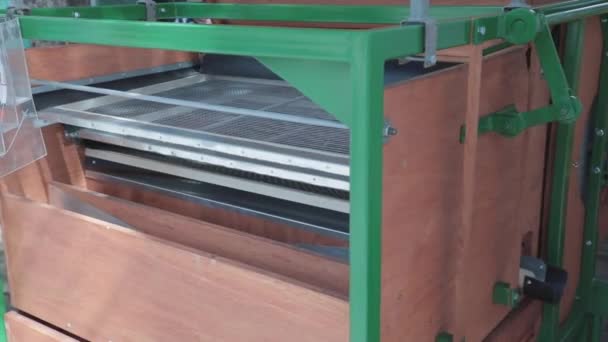 Machine Tamisage Tri Vibrante Pour Production Alimentaire — Video