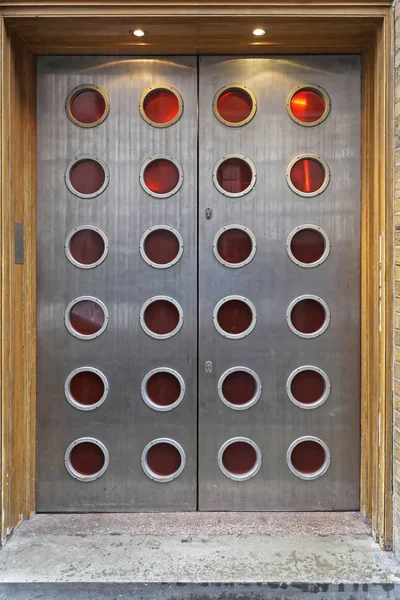 Metal Doors — Stock Photo, Image