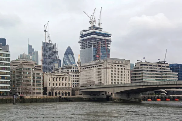 Výstavba v Londýně — Stock fotografie