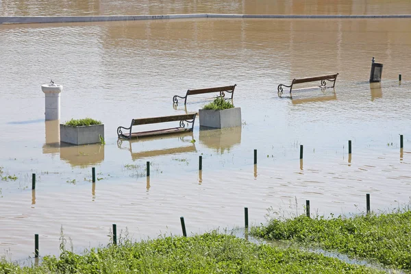 Park Floods — Stock Photo, Image