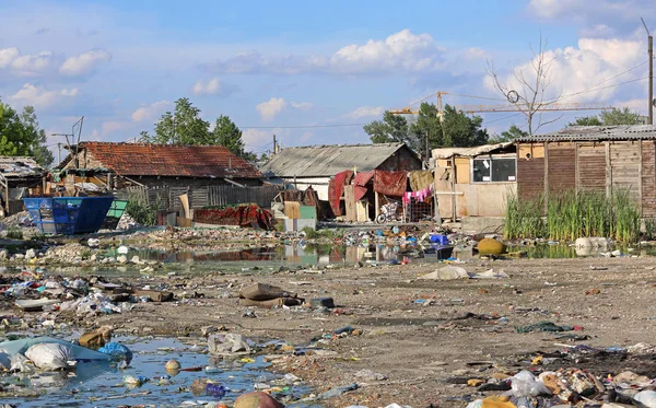 Після повені збиток — стокове фото