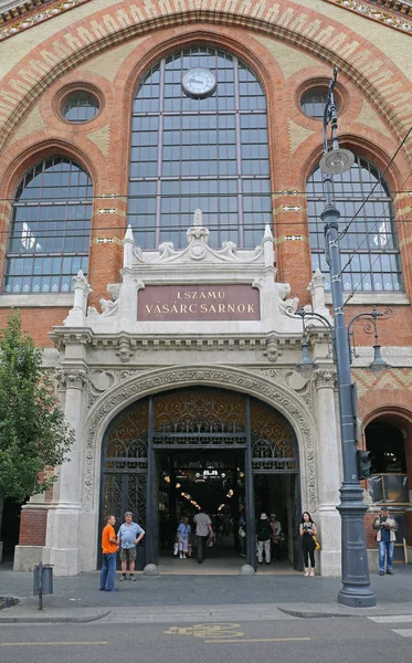 Central Market Hall Budapeste — Fotografia de Stock