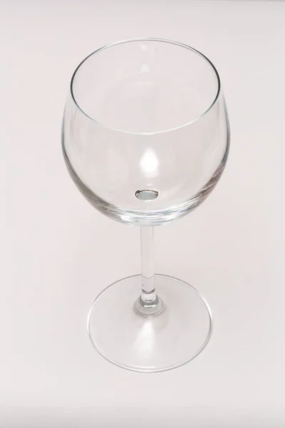 Leeres Weinglas — Stockfoto