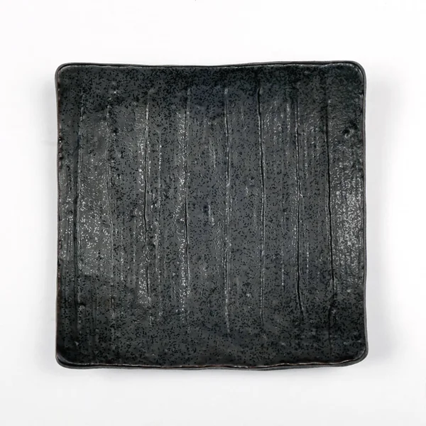 Schwarze Platte — Stockfoto