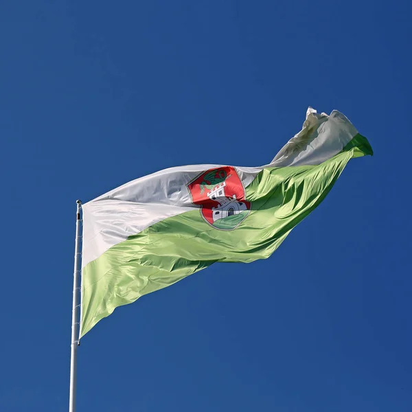 Σημαία της Λιουμπλιάνα — Φωτογραφία Αρχείου