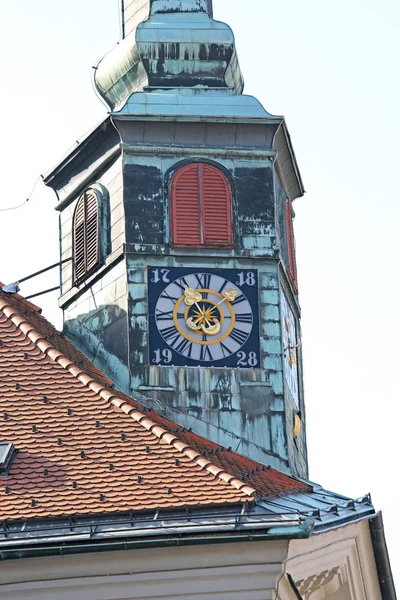 Town Hall Clock — Stock Photo, Image