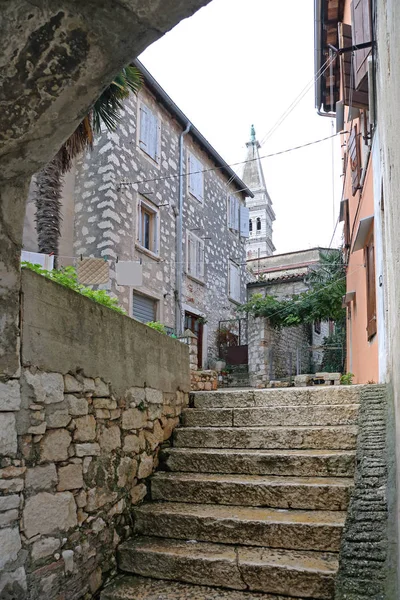 Lépcsők, Rovinj — Stock Fotó