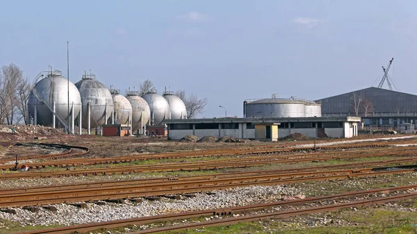 Gas Storage Depot — Stock Photo, Image