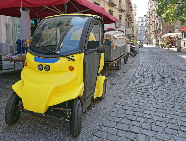 Small Electric Car — Stock Photo, Image
