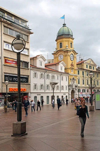 Rijeka, Chorvatsko — Stock fotografie