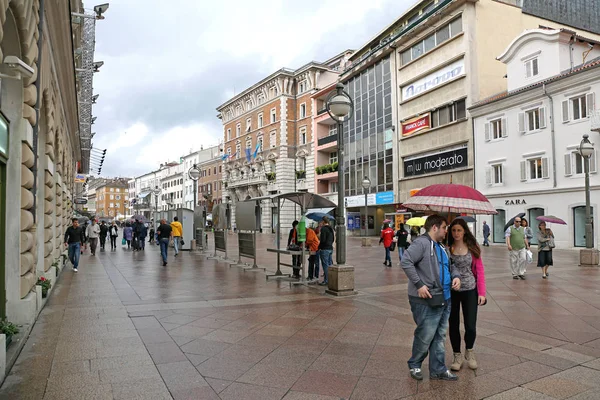 Rijeka Korzo — Stock Photo, Image