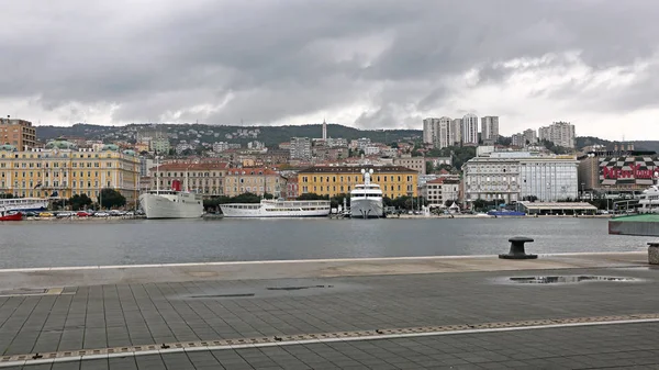 Rijeka Rıhtımı — Stok fotoğraf