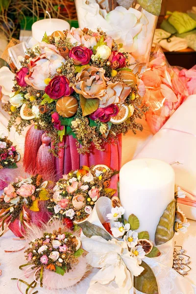 Bouquet flowers decor — Stock Photo, Image