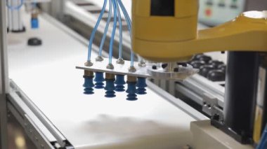 Konveyör Bantta Emme Kupası Vakum robotik kol