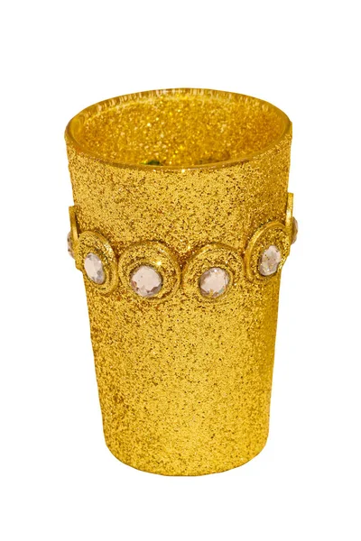 Gold glass — Stock Photo, Image