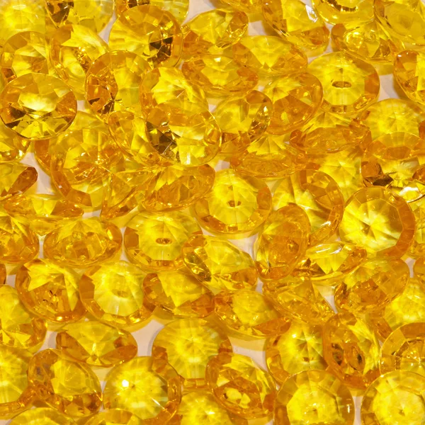 Yellow crystal — Stock Photo, Image