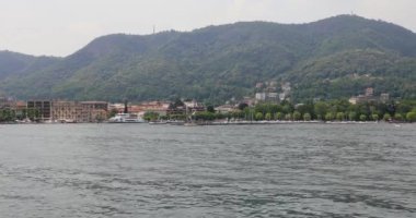 İsviçre'de Lake ve City Lugano Ticino Bölgesi