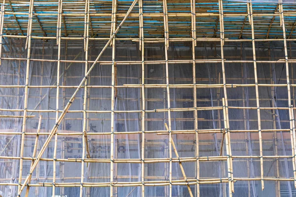 Bamboo Scaffolding — Stock Photo, Image