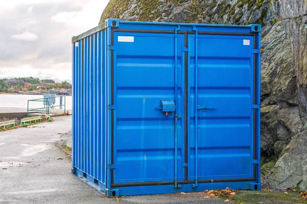 Eén vracht container — Stockfoto
