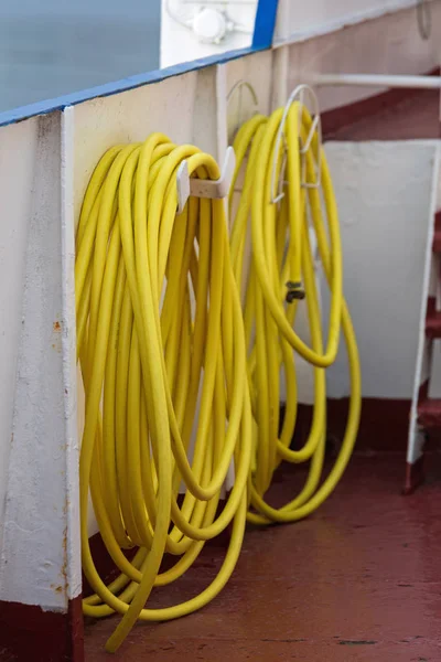 Ship Water Hose — Stock Photo, Image