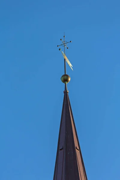 Igreja Spire Top — Fotografia de Stock