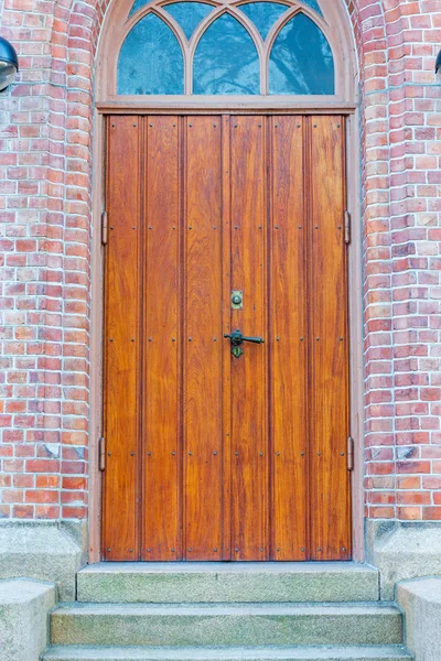 Porta in legno — Foto Stock