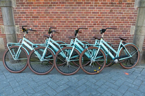 Aluguer de bicicletas — Fotografia de Stock