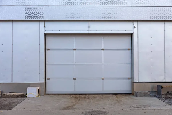 Automatische deur garage — Stockfoto