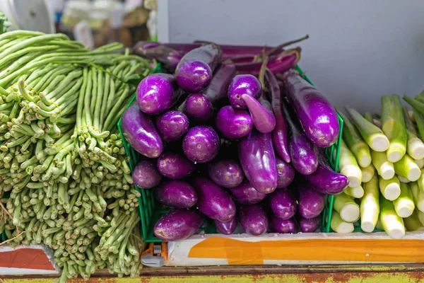 Purple Eggplant — Stock Photo, Image