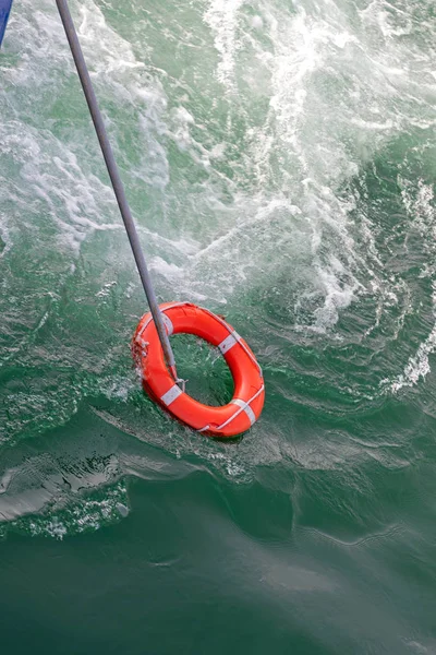 Catching Life Buoy — Stock Photo, Image