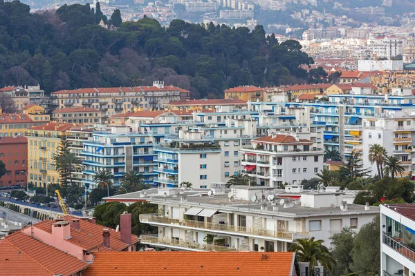 Mieszkania Nicea Francja — Zdjęcie stockowe