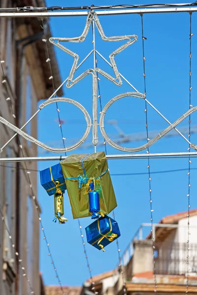 Decoração de presentes de estrela — Fotografia de Stock